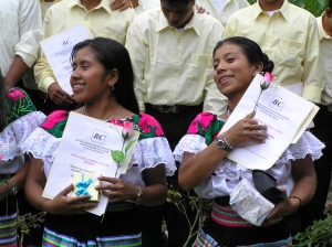 Nurse auxiliary graduates